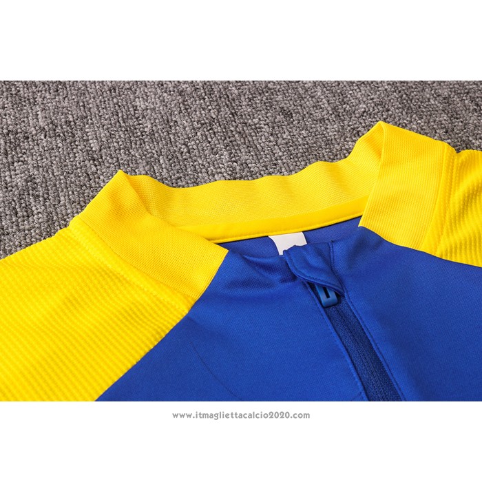 Tuta da Track Felpa Boca Juniors 2020 2021 Blu